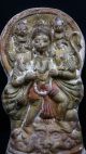 Large Old Vintage Terracotta Hanuman Ramayana Hindu Statue From India India photo 3
