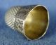 Lovely Engraved Sterling Silver Sewing Thimble,  Size 9,  6 Grams Thimbles photo 5