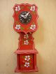 Vintage Rudi Kienzler Schonach Germany Miniature Multi Color Grandfather Clock Clocks photo 1