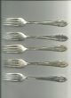 5 Waldorf Astoria Dinner Forks Flatware & Silverware photo 1