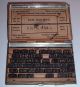 Antique Printer Months Dates Stamps In Superior Brand Tin Solid Rubber Binding, Embossing & Printing photo 1