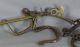 1800s Hand Forged Iron,  Brass & Copper Hanging Scale,  27 