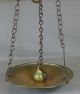 1800s Hand Forged Iron,  Brass & Copper Hanging Scale,  27 