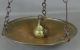 1800s Hand Forged Iron,  Brass & Copper Hanging Scale,  27 
