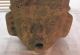 Antique Mayan Latin American Mask Face W Lizard 11 