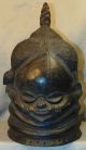 Antique African Mende Bundu Tribal Helmet Mask Sierra Leone C.  1890 - 1910 Masks photo 1