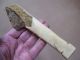 Authentic Bone Side Knife From An Arikara Site In Walworth Co.  Sd Native American photo 5