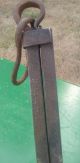 Vintage Asian Hand Wrought Iron Fireplace Hearth Trammel,  C.  1930 ' S Hearth Ware photo 2