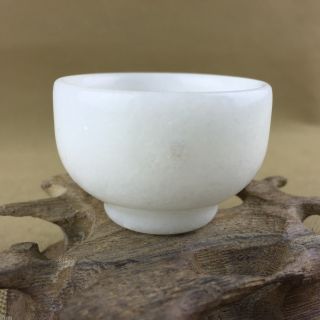 China Antique Jade Bowl,  Small And Exquisite White Jade Bowl 109 photo