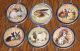 10 Primitive Folk Art Easter Bunny Rabbit Metal Rim Hang Tags Gift Ties Ornies Primitives photo 1