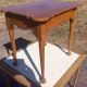 Vintage Butternut Top Table Ethan Allen Maple One Drawer Nite Stand Slipper Foot 1900-1950 photo 3