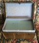 Antique Child Doll Clothes Miniature Sample Steamer Travel Trunk With Tray 1800-1899 photo 6