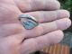 Large Size Medieval Silver Seal Ring Fleur De Lis British photo 3