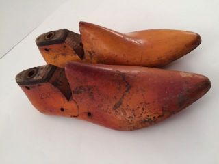 Shoe Lasts,  1960 Solid Wood,  Men ' S Size 10d photo
