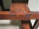 Antique Step Stool/stand/table Primitive Country Oak Finish Ca1900 1800-1899 photo 7