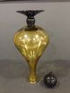 Mid Century Modern Decanter Gold And Black Made In Portugal Mid-Century Modernism photo 4
