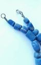 Ancient Egyptian Faceted Bead Lapis Lazuli Necklace Vf Egyptian photo 1