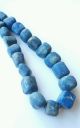 Ancient Egyptian Faceted Bead Lapis Lazuli Necklace Vf Egyptian photo 2
