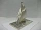 The Sailboat Of Silver985 Of Japan.  100g/ 3.  53oz.  Takehiko ' S Work. Other Antique Sterling Silver photo 1
