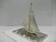The Sailboat Of Silver985 Of Japan.  100g/ 3.  53oz.  Takehiko ' S Work. Other Antique Sterling Silver photo 3