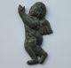 Ancient Roman Period Bronze Applique Ornament Depicting Cupid 100 - 200 Ad Roman photo 2