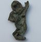 Ancient Roman Period Bronze Applique Ornament Depicting Cupid 100 - 200 Ad Roman photo 3