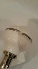 Cynthia Rowley White Door Knob Do Not Disturb Chrome White Porcelain Door Knobs & Handles photo 2