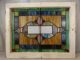 Lg Antique Aesthetic Period Stained Leaded Glass Window Victorian Estate Salvage 1900-1940 photo 1