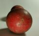 Antique Wooden Dumbbell 1900 ' S Red Paint Primitives photo 7