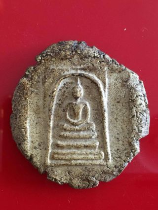 100 Old Thai Amulet Somdej Wat Rakang Lp.  Toh.  Rare 15 photo