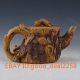 Chinese Yixing Zisha Handmade Carved Lady Beetle Teapot & Lid 972 Teapots photo 2