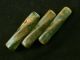 3pics Old Chinese Han Coloured Glaze Beads F132 Other Chinese Antiques photo 1