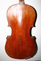 Old Antique 4/4 Italian Baroque Violin 1873 Venezia Made With Love For Husband String photo 2