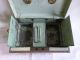 Antique Hobbs & Co London Lock Box Brass And Steel 3 Compartments No Key Safes & Still Banks photo 2