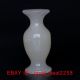 100 Natural White Jade Hand - Carved A Vase Vases photo 1