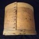 Vintage Collectible Round Wood Wooden Cheese Box No Lid,  Great For Decor 9 1/2 