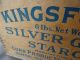 100 Kingsford ' S Silver Gloss Starch Antique Wooden Box Crate Display Cases photo 4