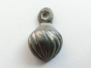 Viking Era Bronze Amulet / Pendant Wearable Artifact Patina photo