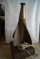 Art Deco Style Brass Boat Ships Log Converted As Table Lamp 20th Century photo 1
