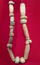 Pre Columbian Mayan Stone Necklace - Incised Glyph Beads - Antique - Artifacts - Olmec The Americas photo 10
