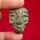 Terracotta Pottery Idol Head - Pre Columbian Mayan Olmec Zapotec Aztec Artifacts The Americas photo 1