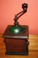 Antique Country Primitive Wooden Coffee Grinder; Old Coffee Bean Mill Other Antique Home & Hearth photo 10