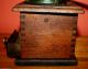 Antique Country Primitive Wooden Coffee Grinder; Old Coffee Bean Mill Other Antique Home & Hearth photo 8