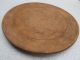 Old Antique Wooden Primitive Hand Carved Round Bowl Cup Plate With Spoons Primitives photo 1