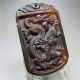 Chinese Natural Culture Old Jade,  Pendant Necklace,  Dragon,  Hand - Carved Necklaces & Pendants photo 3