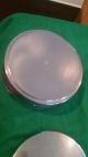 Vintage Chase Art Deco Chrome Shell Topped Covered Vanity Powder Dish Art Deco photo 1