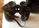 Vintage Wwii Binoculars W Leather Case - R.  E.  L.  Canada 1944 Optical photo 4