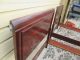 56621 Pair Mahogany Twin Size Sleigh Beds Bed S W/ Orignal Wood Side Rails 1900-1950 photo 10