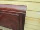 56621 Pair Mahogany Twin Size Sleigh Beds Bed S W/ Orignal Wood Side Rails 1900-1950 photo 2