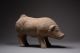 Very Large Ancient Chinese Pottery Han Dynasty Figure Of A Boar / Pig - 206 Bc Far Eastern photo 1